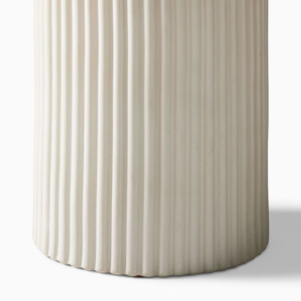 Fluted Drink Table (25 cm) - West Elm UK